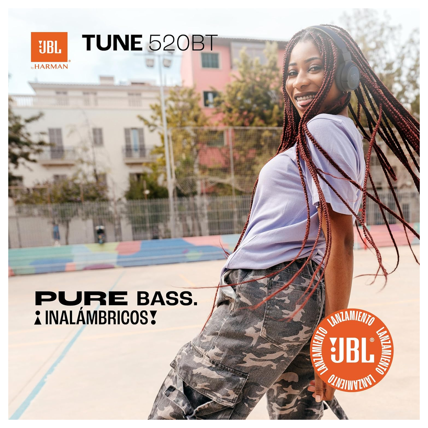 JBL Tune 520 Draadloze Koptelefoon Zwart afbeelding 4