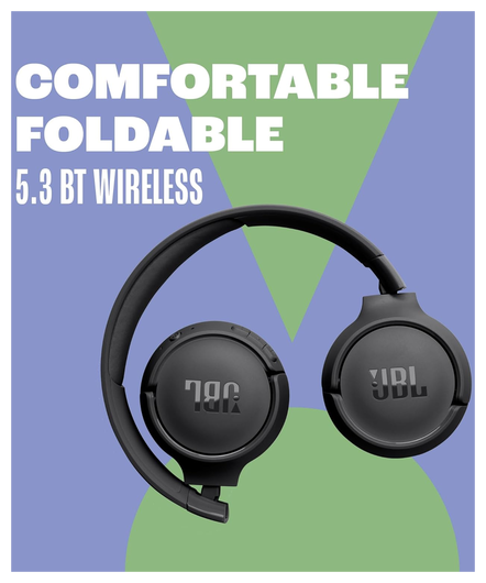 JBL Tune 520 Draadloze Koptelefoon Zwart afbeelding 5