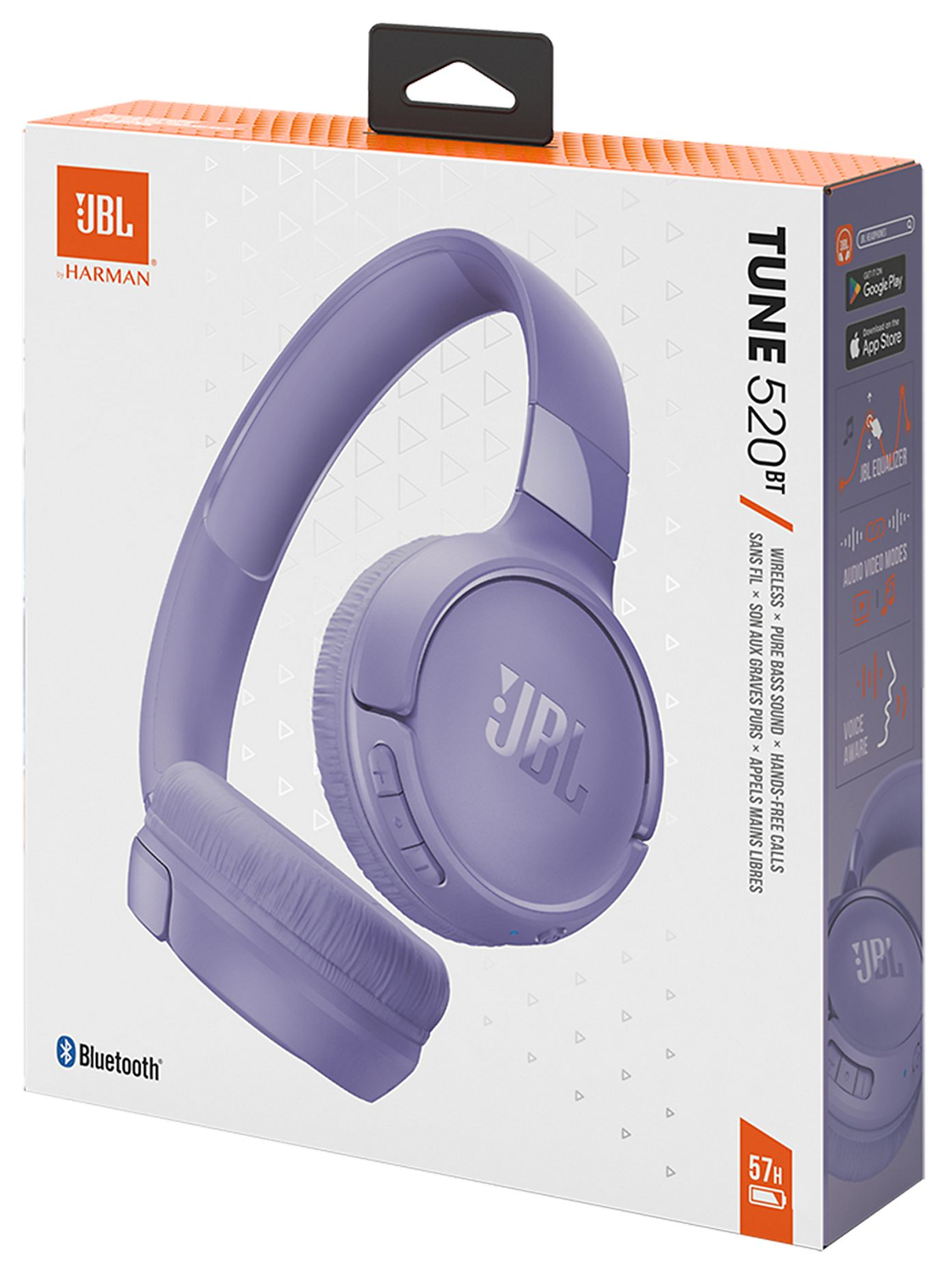 JBL Tune 520BT Draadloze Koptelefoon Paars afbeelding 12