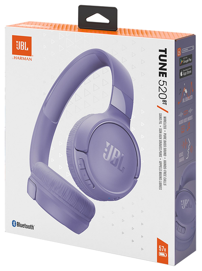 JBL Tune 520BT Draadloze Koptelefoon Paars afbeelding 12