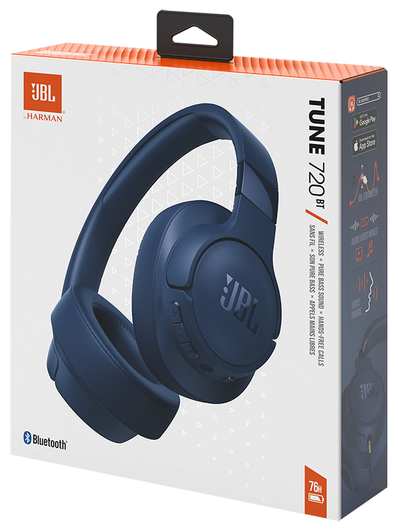 JBL Tune 720BT Koptelefoon Blauw afbeelding 11