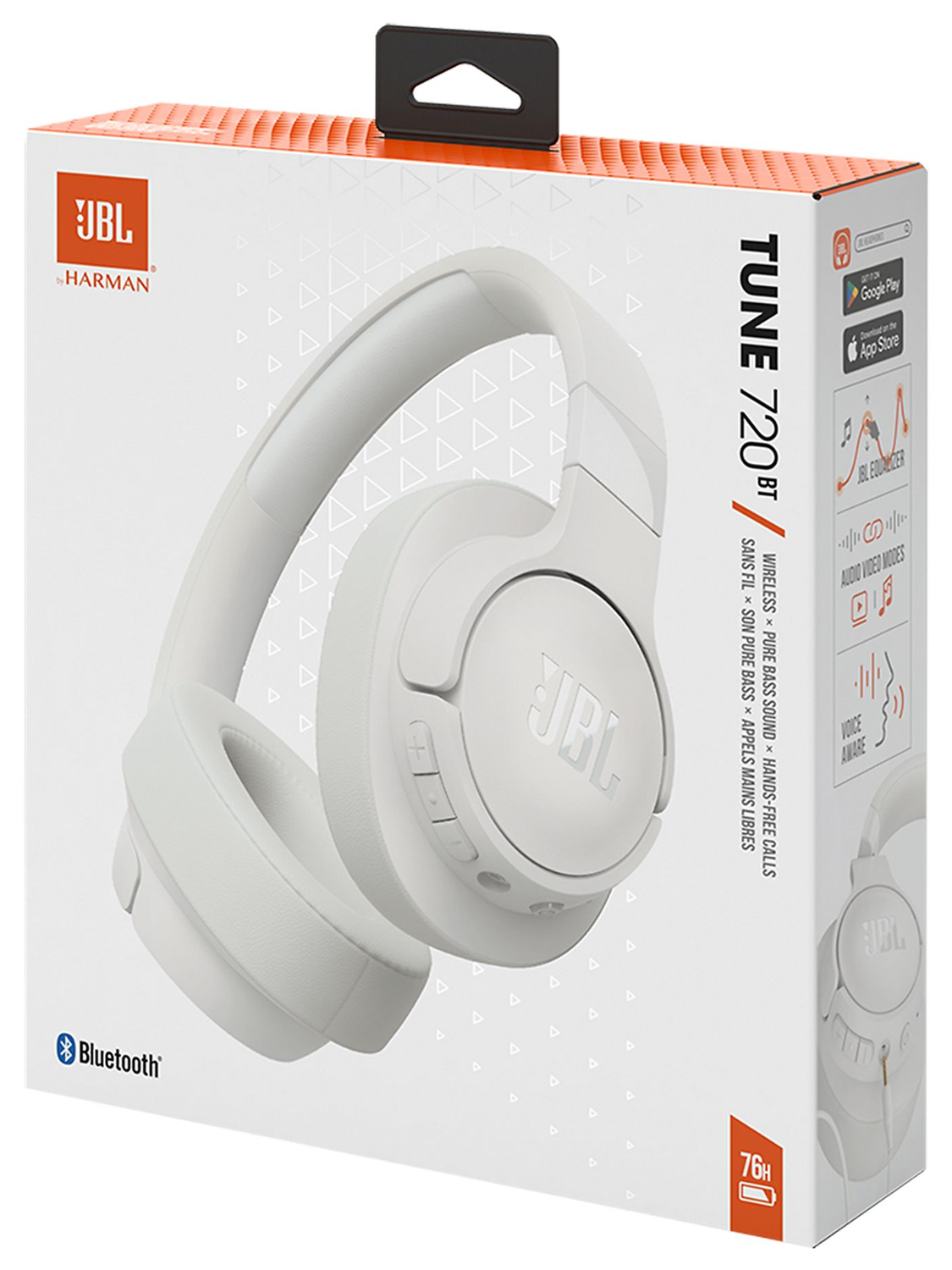 JBL Tune 720BT Koptelefoon Wit afbeelding 14