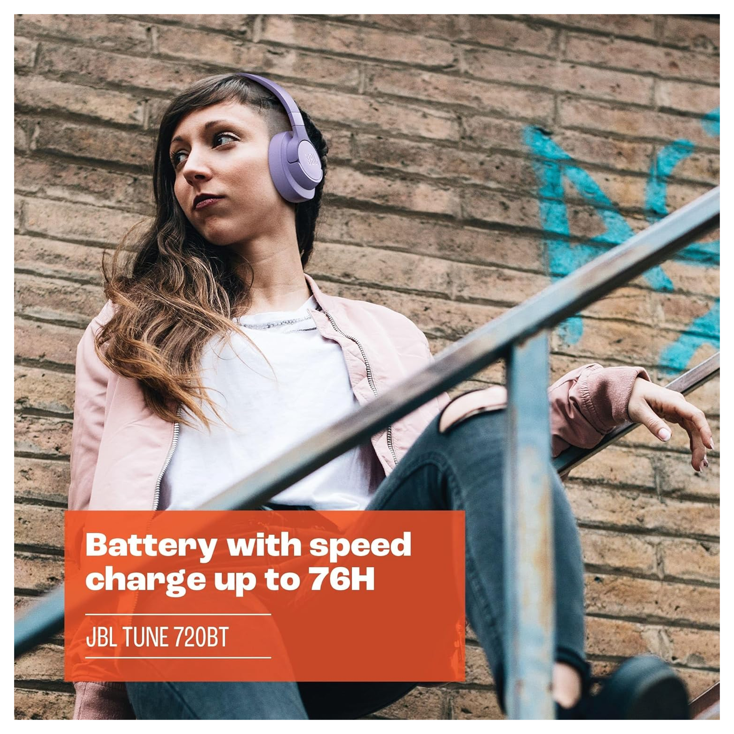 JBL Tune 720BT Koptelefoon Wit afbeelding 6