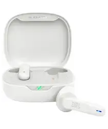 JBL Wave Flex Draadloze Bluetooth In-Ear Oordopjes met JBL Deep Bass Sound Wit afbeelding