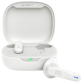 JBL Wave Flex Draadloze Bluetooth In-Ear Oordopjes met JBL Deep Bass Sound Wit