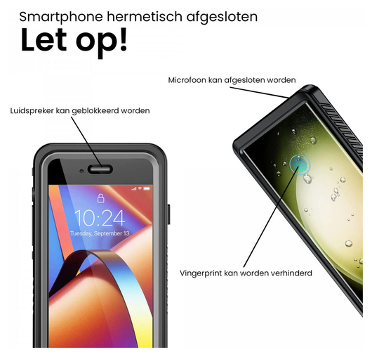 Duo Pack SBG Outdoor Case Samsung Galaxy S23 Ultra Waterdicht afbeelding 5