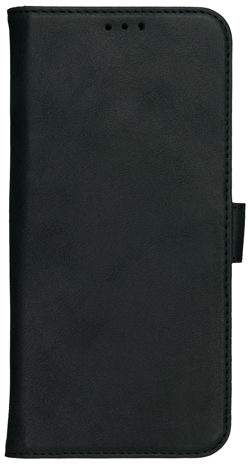 Rosso Deluxe OnePlus 15 Hoesje Echt Leer Book Case Zwart afbeelding 12