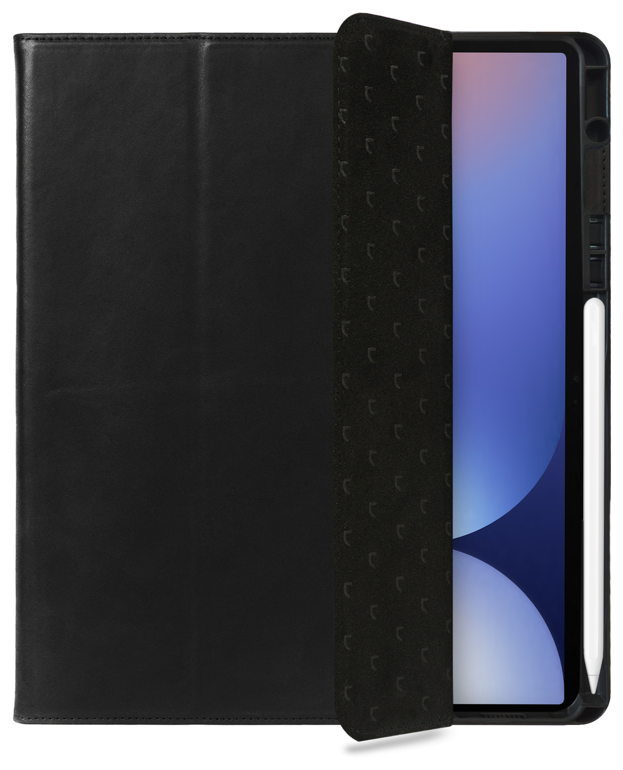 Rosso Elite Samsung Tab S11 Ultra Hoes 2-in-1 Echt Leer Book Case Zwart afbeelding 9