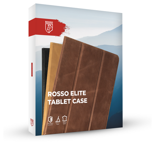 Rosso Elite Samsung Tab S11 Ultra Hoes 2-in-1 Echt Leer Book Case Bruin afbeelding 8