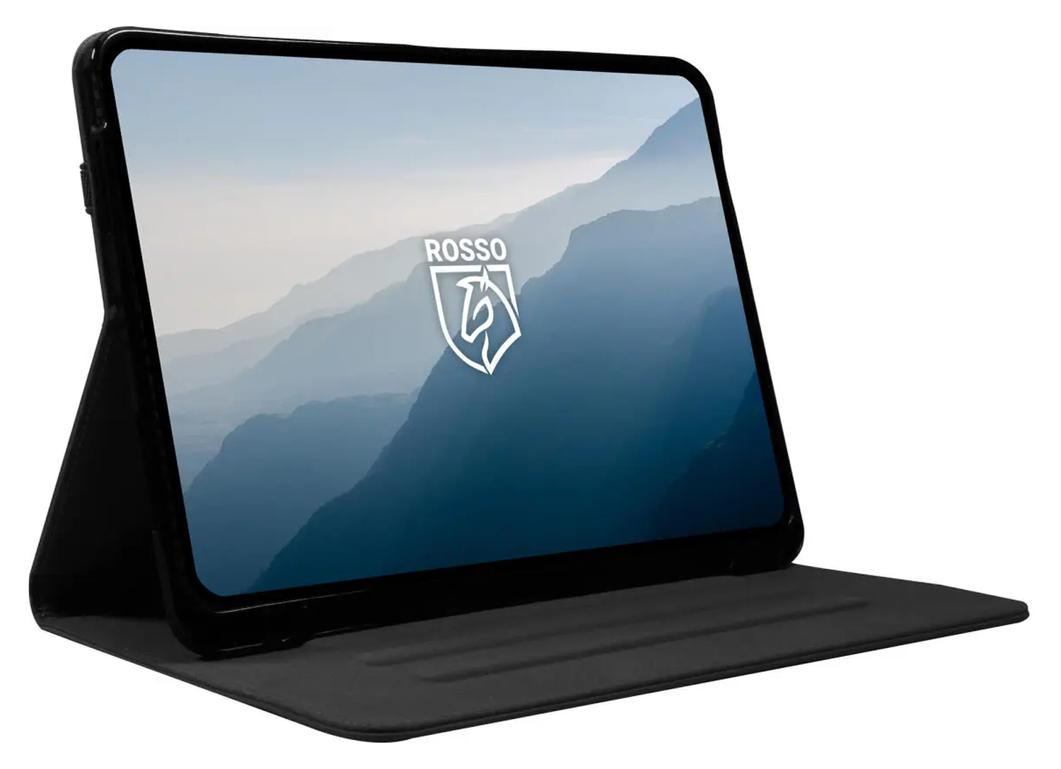 Rosso Deluxe Samsung Galaxy Tab S10 Lite Hoes Book Case Echt Leer Zwart afbeelding 8