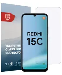 Rosso Xiaomi Redmi 15C 9H Tempered Glass Screen Protector afbeelding