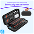 Nintendo Switch 2 Opberghoes Game Card Organizer Travel Case Zwart afbeelding 3