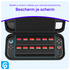 Nintendo Switch 2 Opberghoes Game Card Organizer Travel Case Zwart afbeelding 4