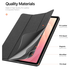 Dux Ducis Domo Samsung Galaxy Tab S11 Hoes Tri-Fold Book Case Zwart afbeelding 7