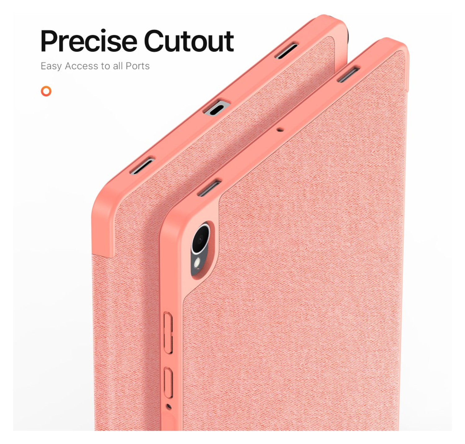 Dux Ducis Domo Samsung Galaxy Tab S11 Hoes Tri-Fold Book Case Roze afbeelding 6