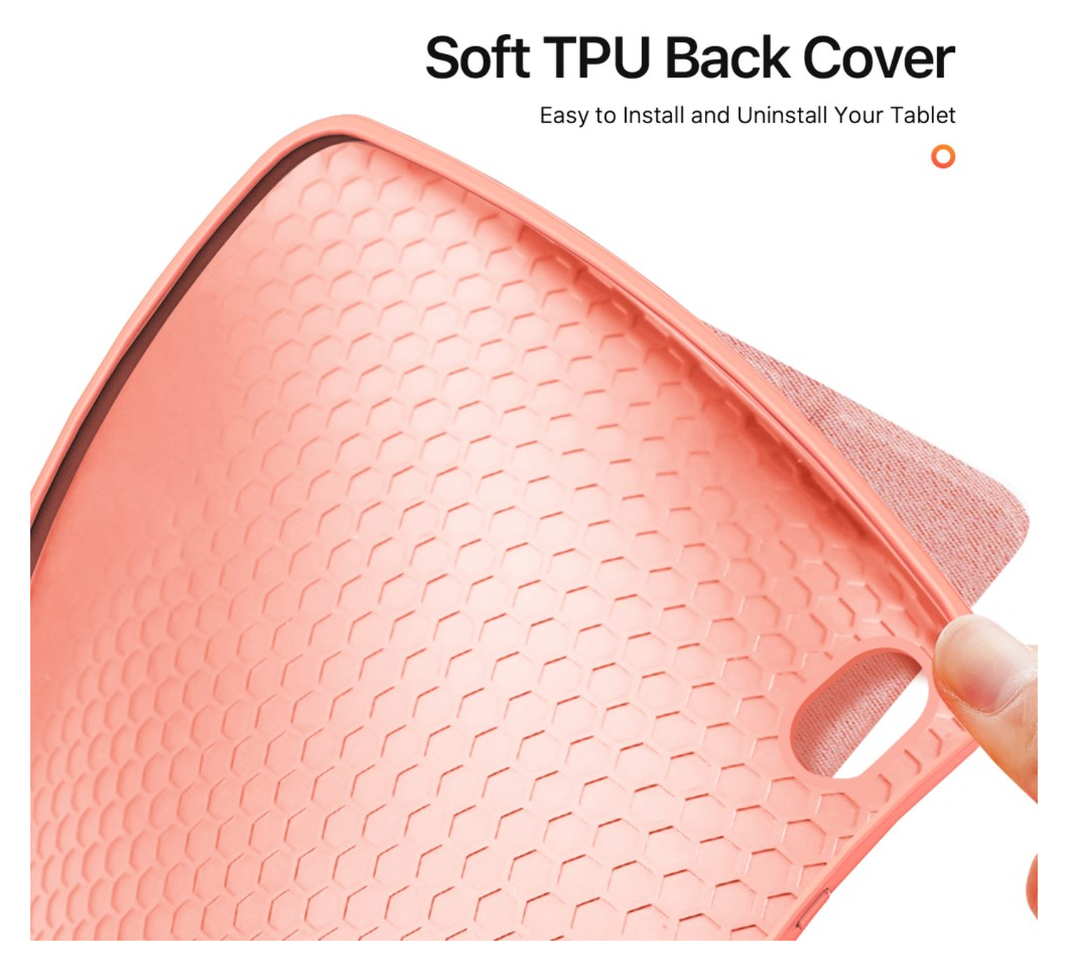 Dux Ducis Domo Samsung Galaxy Tab S11 Hoes Tri-Fold Book Case Roze afbeelding 9