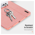Dux Ducis Domo Samsung Galaxy Tab S11 Hoes Tri-Fold Book Case Roze afbeelding 5