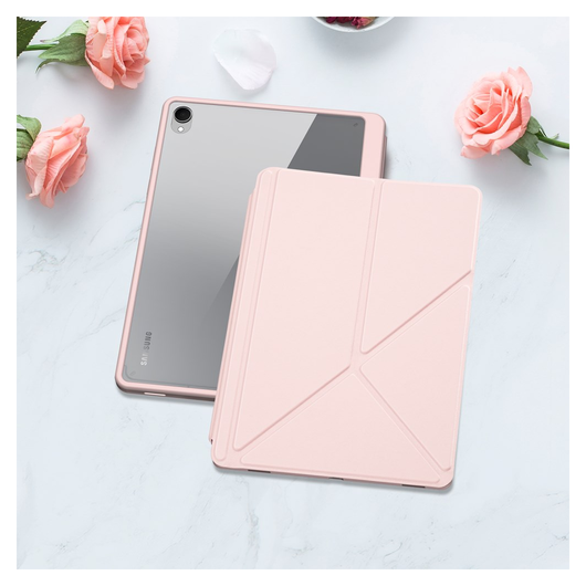 Dux Ducis Magi Samsung Galaxy Tab S11 Hoes V-Fold Book Case Roze afbeelding 11