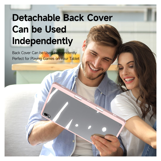 Dux Ducis Magi Samsung Galaxy Tab S11 Hoes V-Fold Book Case Roze afbeelding 3