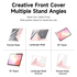 Dux Ducis Magi Samsung Galaxy Tab S11 Hoes V-Fold Book Case Roze afbeelding 6