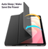 Dux Ducis Toby Samsung Galaxy Tab S11 Hoes Tri-Fold Book Case Zwart afbeelding 3