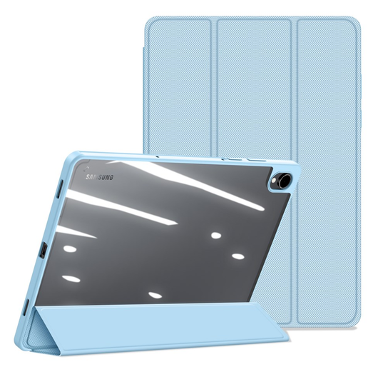 Dux Ducis Toby Samsung Galaxy Tab S11 Hoes Tri-Fold Book Case Blauw afbeelding 8
