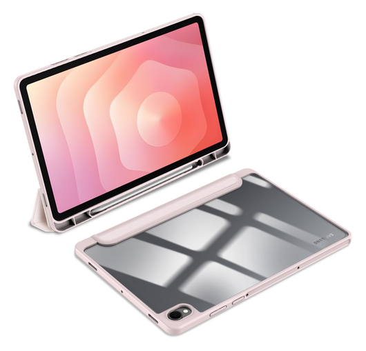 Dux Ducis Toby Samsung Galaxy Tab S11 Hoes Tri-Fold Book Case Roze afbeelding 8