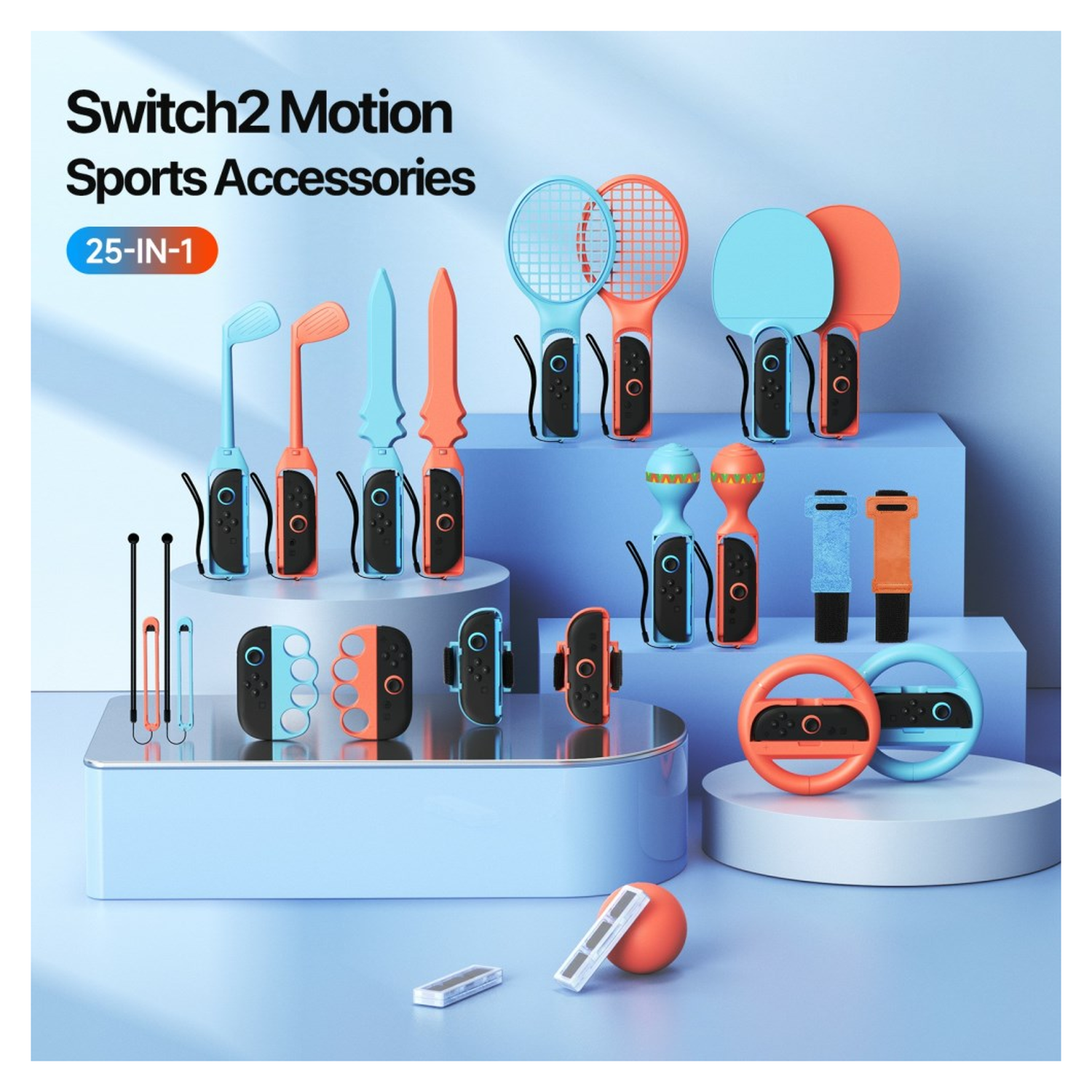 Dux Ducis Nintendo Switch 2 Accessoires Set Bundel voor Sport Games afbeelding 2