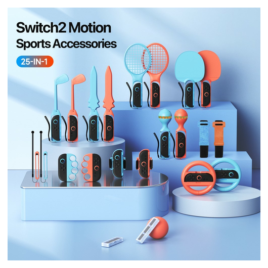 Dux Ducis Nintendo Switch 2 Accessoires Set Bundel voor Sport Games afbeelding 2
