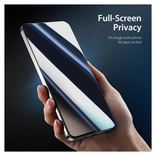 Dux Ducis Samsung Galaxy S25 FE Screen Protector Privacy Tempered Glass 9H afbeelding 7