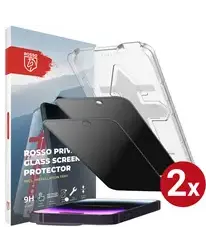 Rosso Apple iPhone 15 Pro Privacy Glass met Installatietray (2-Pack) afbeelding