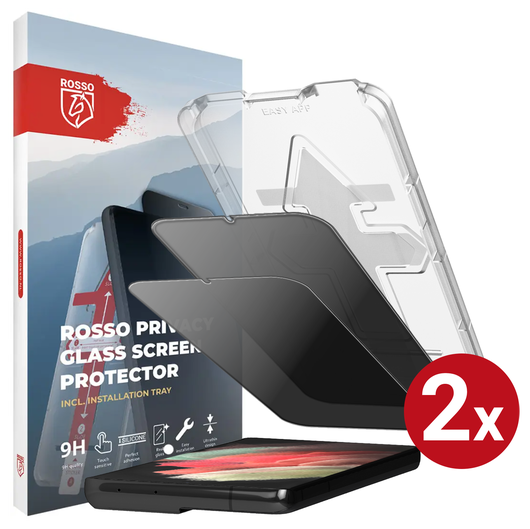 Rosso Samsung Galaxy S21 Privacy Glass met Installatietray (2-Pack) afbeelding 1