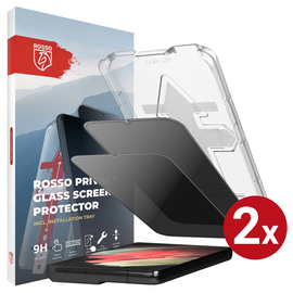 Rosso Samsung Galaxy S21 Privacy Glass met Installatietray (2-Pack)