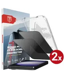 Rosso Samsung Galaxy S23 Privacy Glass met Installatietray (2-Pack) afbeelding