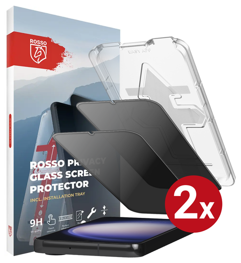 Rosso Samsung Galaxy S23 Privacy Glass met Installatietray (2-Pack) afbeelding 13