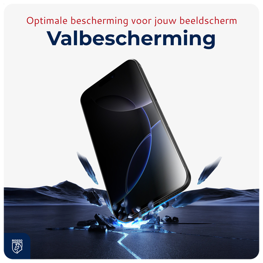 Rosso iPhone 12 / 12 Pro Privacy Glass met Installatietray (2-Pack) afbeelding 5