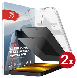 Rosso iPhone 14 Pro Max Privacy Glass met Installatietray (2-Pack) afbeelding