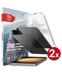 Rosso Samsung S23 Plus Privacy Glass met Installatietray (2-Pack) afbeelding