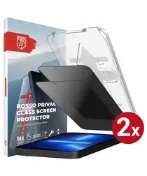 Rosso iPhone 13 Pro Max Privacy Glass met Installatietray (2-Pack) afbeelding