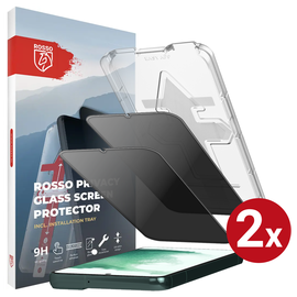 Rosso Samsung S22 Plus Privacy Glass met Installatietray (2-Pack)