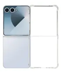 Samsung Galaxy Z Flip 7 Hoesje Schokbestendig en Dun TPU Back Cover Transparant afbeelding
