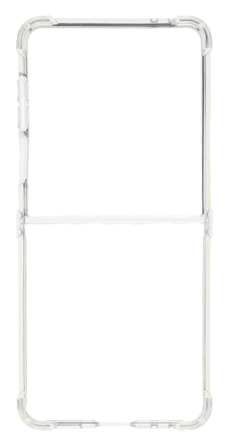 Samsung Galaxy Z Flip 7 Hoesje Schokbestendig en Dun TPU Back Cover Transparant afbeelding 2