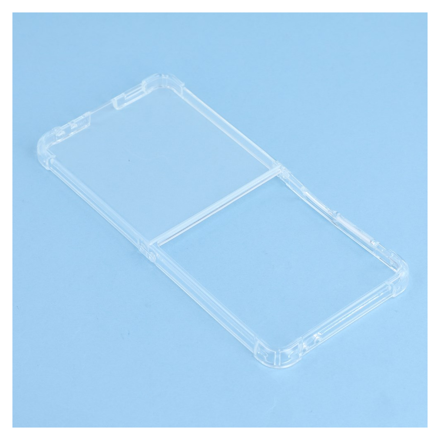 Samsung Galaxy Z Flip 7 Hoesje Schokbestendig en Dun TPU Back Cover Transparant afbeelding 8