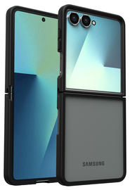 Samsung Galaxy Z Flip 7 Hoesje Back Cover Matte Zwart afbeelding