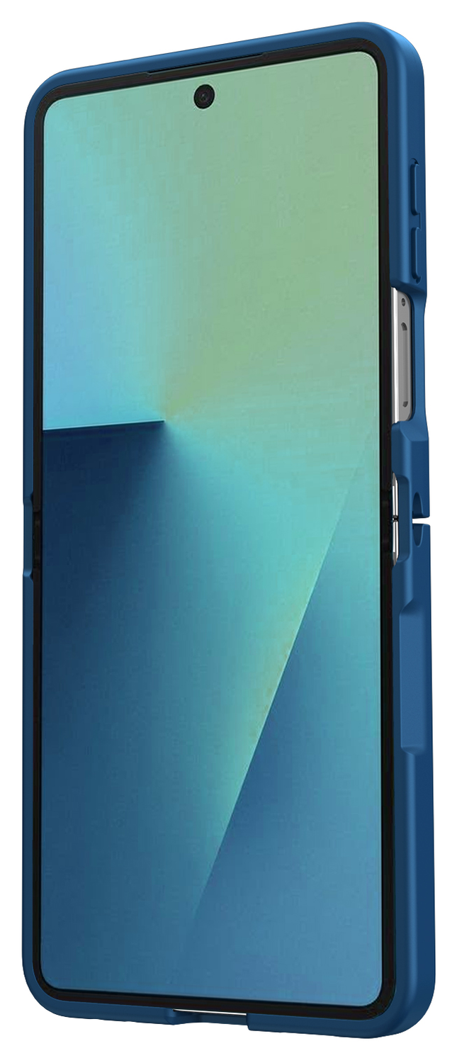 Samsung Galaxy Z Flip 7 Hoesje Back Cover Matte Blauw afbeelding 5