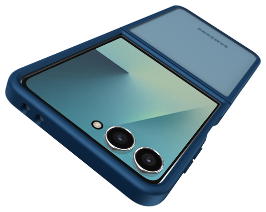 Samsung Galaxy Z Flip 7 Hoesje Back Cover Matte Blauw afbeelding 7