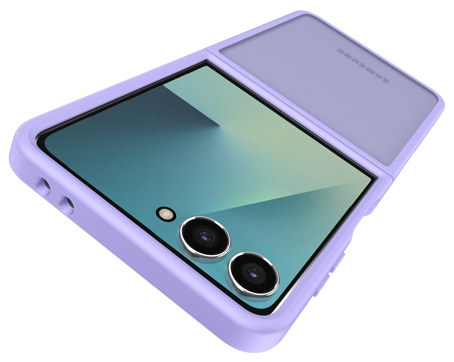 Samsung Galaxy Z Flip 7 Hoesje Back Cover Matte Paars afbeelding 7