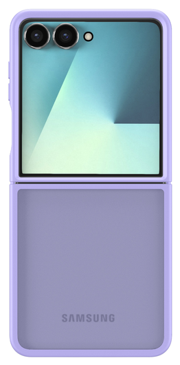 Samsung Galaxy Z Flip 7 Hoesje Back Cover Matte Paars afbeelding 2