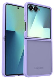 Samsung Galaxy Z Flip 7 Hoesje Back Cover Matte Paars afbeelding