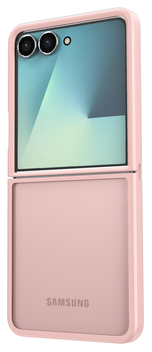 Samsung Galaxy Z Flip 7 Hoesje Back Cover Matte Roze afbeelding 4